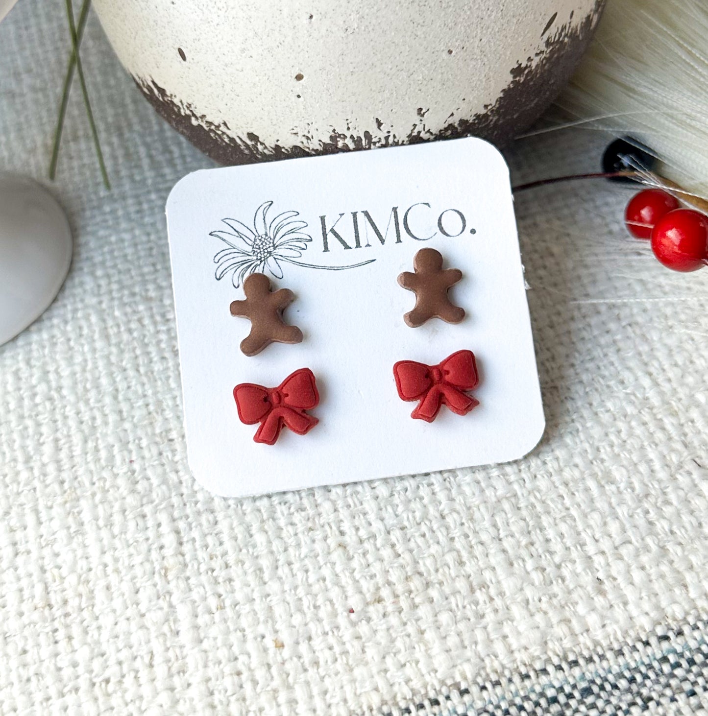 Stud Earrings • 4 options