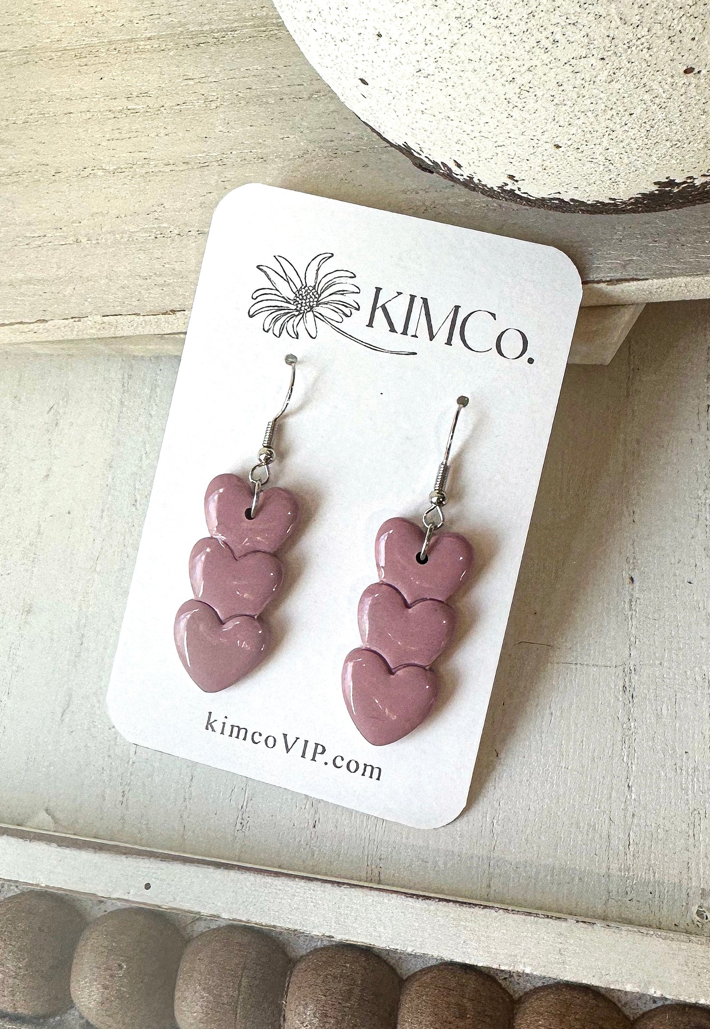 Clay earrings
