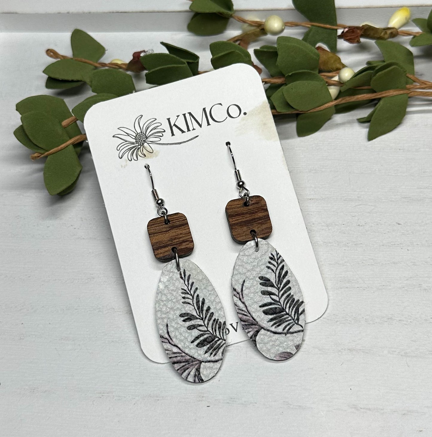 Leather Earrings