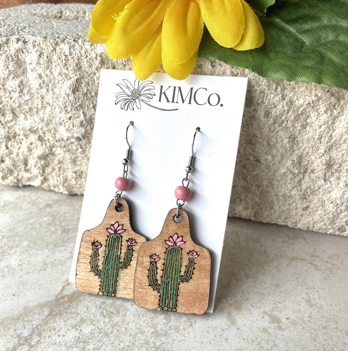 Wood Earrings * 2 Style Options