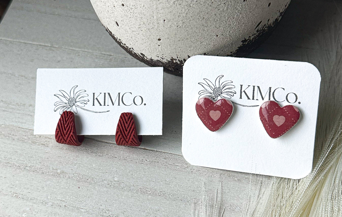 Stud Earrings - 2 Options