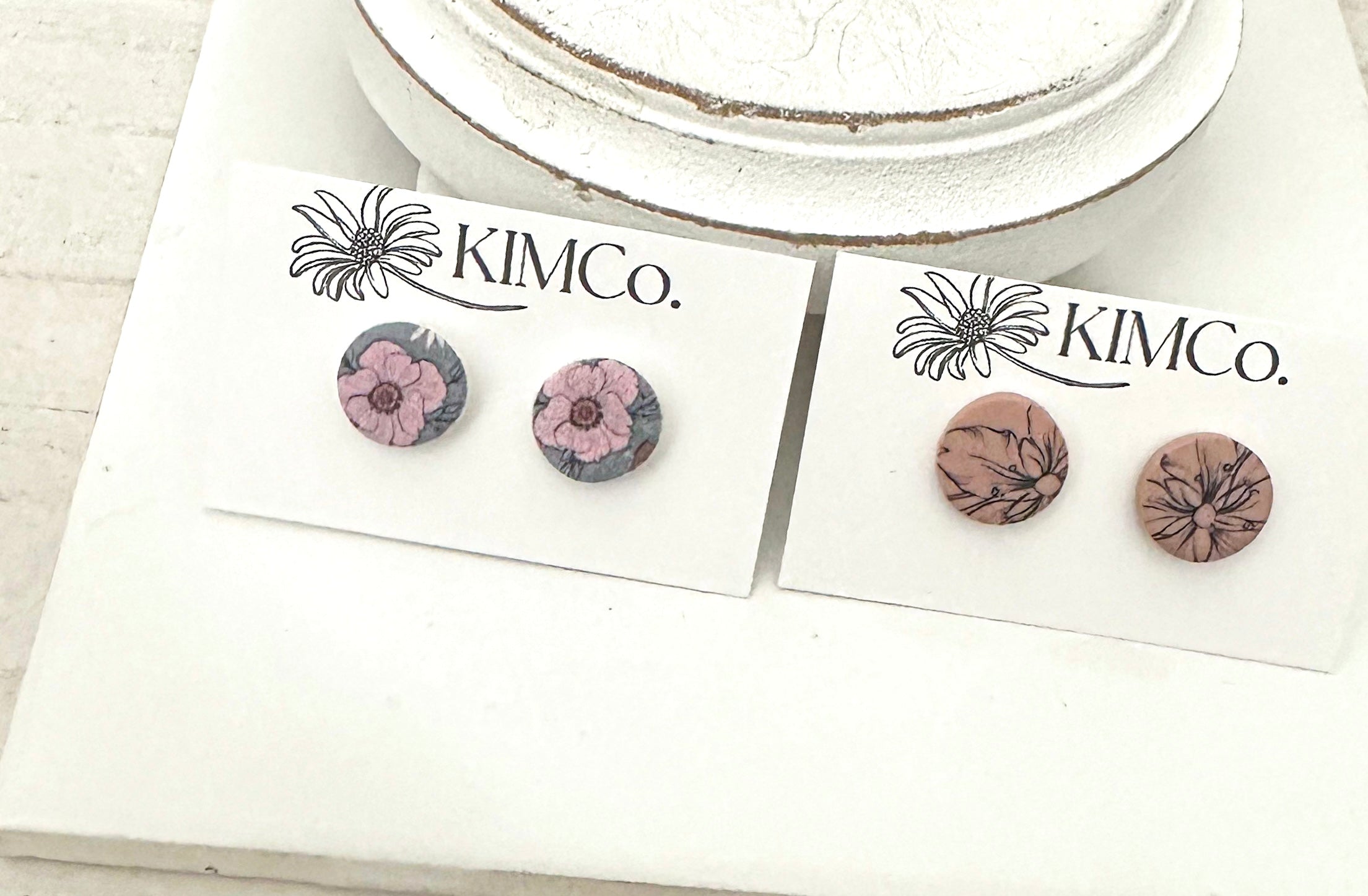 Polymer Clay Floral Earrings * Multiple Options