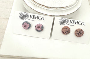 Polymer Clay Floral Earrings * Multiple Options