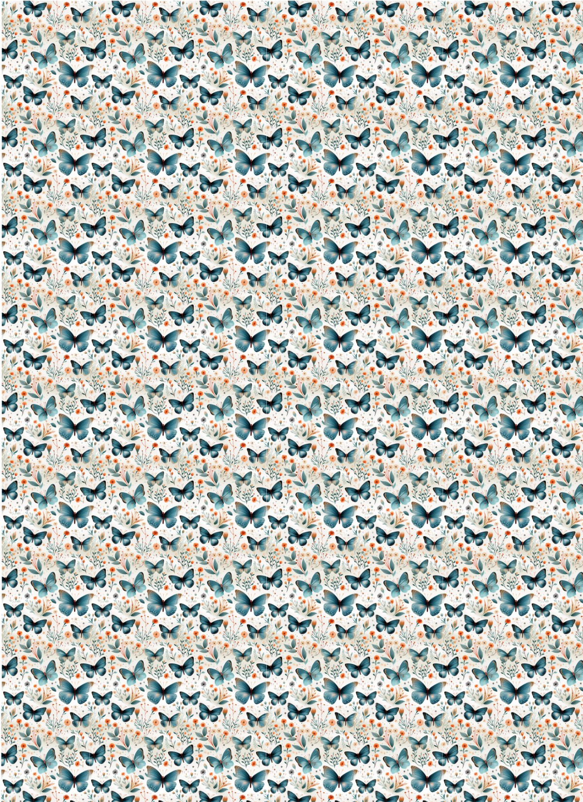 Polymer Clay Transfers - Butterflies