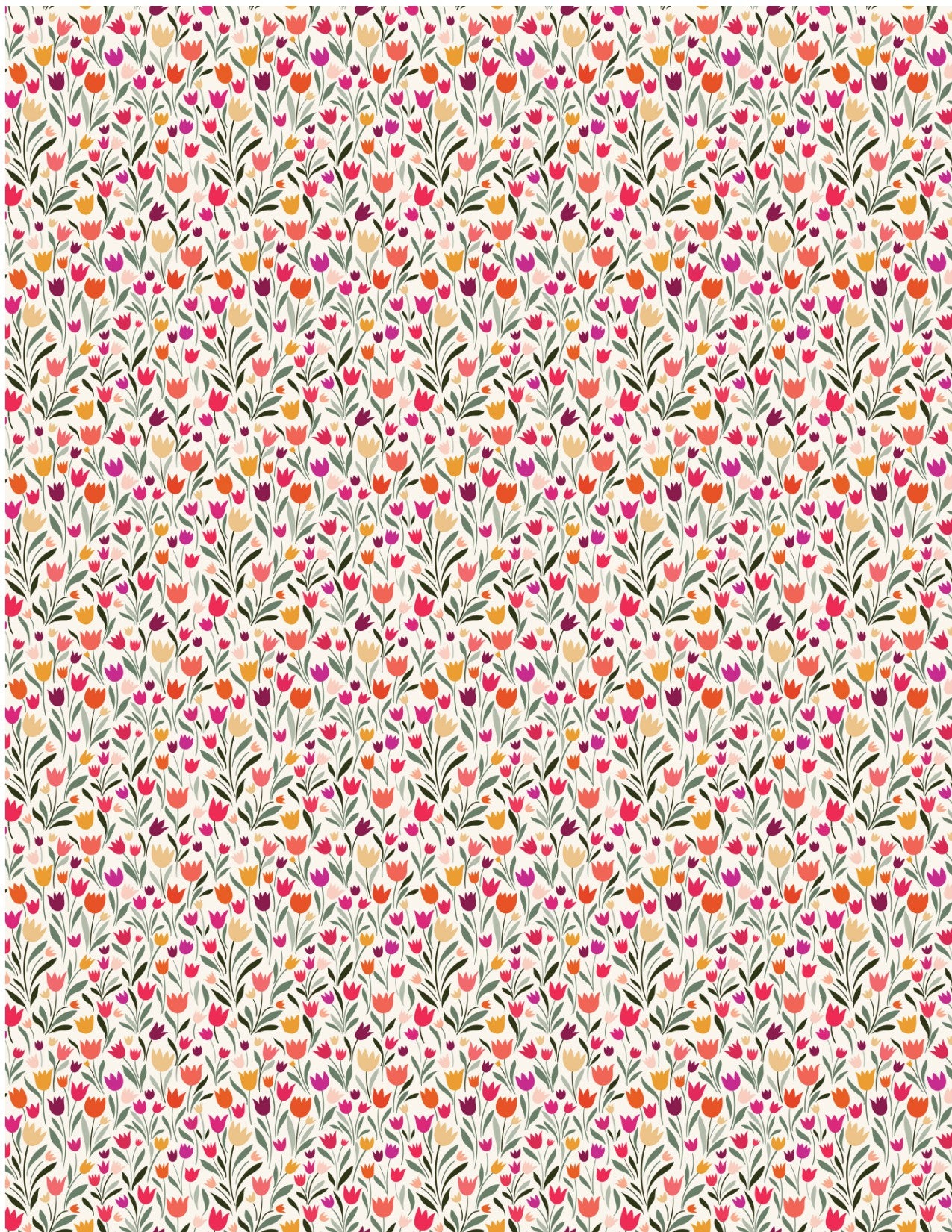 Polymer Clay Transfers - Mini Tulips