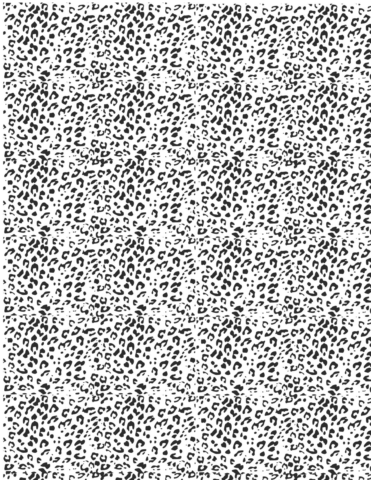 Polymer Clay Transfers - Cheetah Print