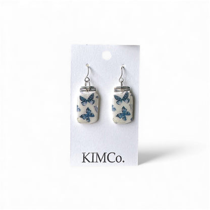Polymer Clay Earrings• Butterfly Keepsakes • 2 Butterfly Options