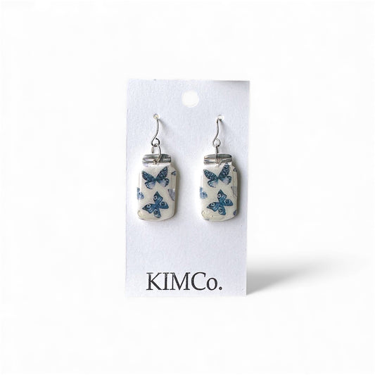 Polymer Clay Earrings• Butterfly Keepsakes • 2 Butterfly Options