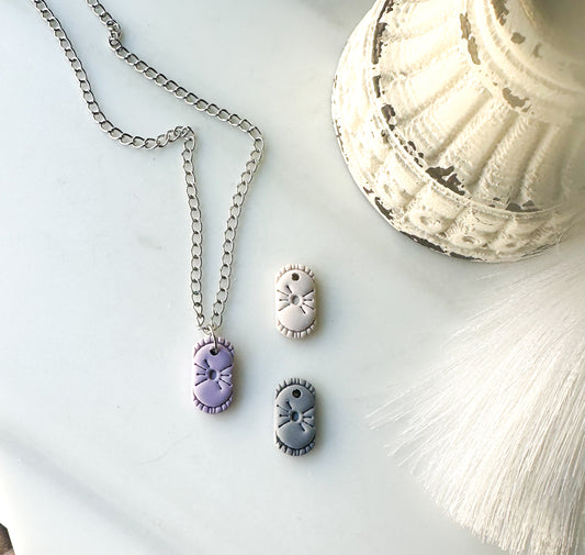 Polymer Clay Necklace - North Star