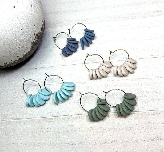 Hoop Dangle Earrings • 4 colors