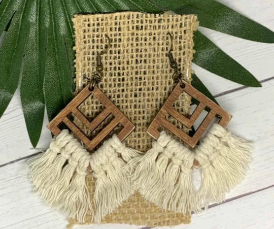 Macramé Earrings