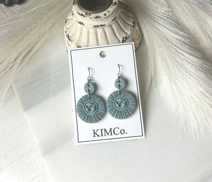 Polymer Clay Earrings • Boho Sun • 5 Colors
