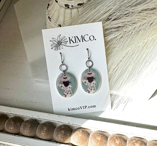 Vintage Girl Earrings