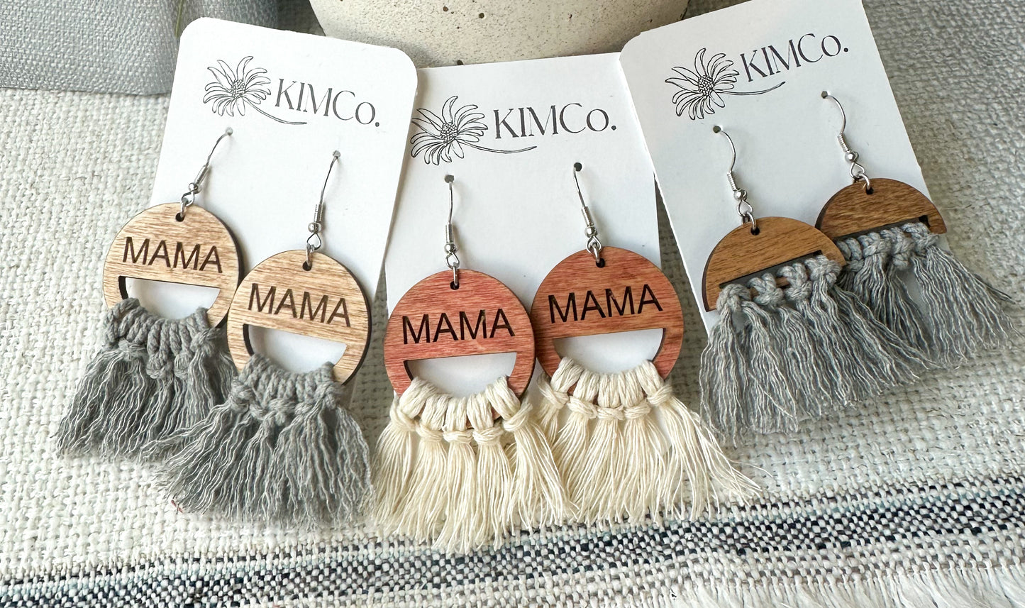 Macramé Earrings