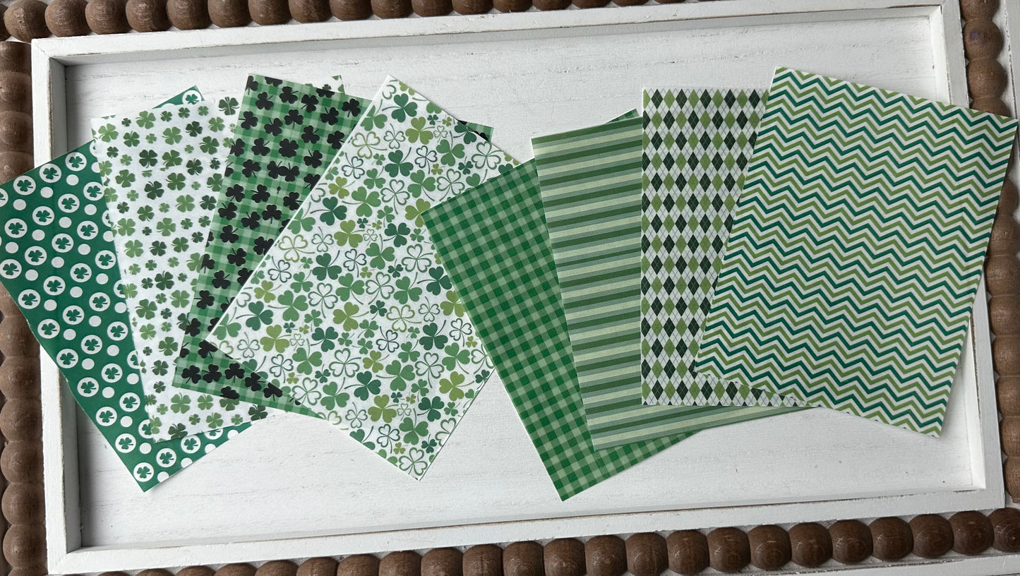 St. Patrick’s Day Transfers • 8 Designs