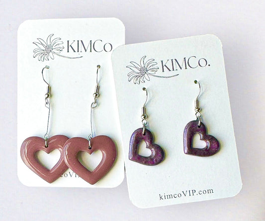 Clay earrings • 3 options