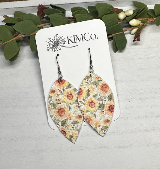 Leather Earrings * 2 Style Options