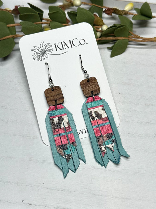 Leather Earrings