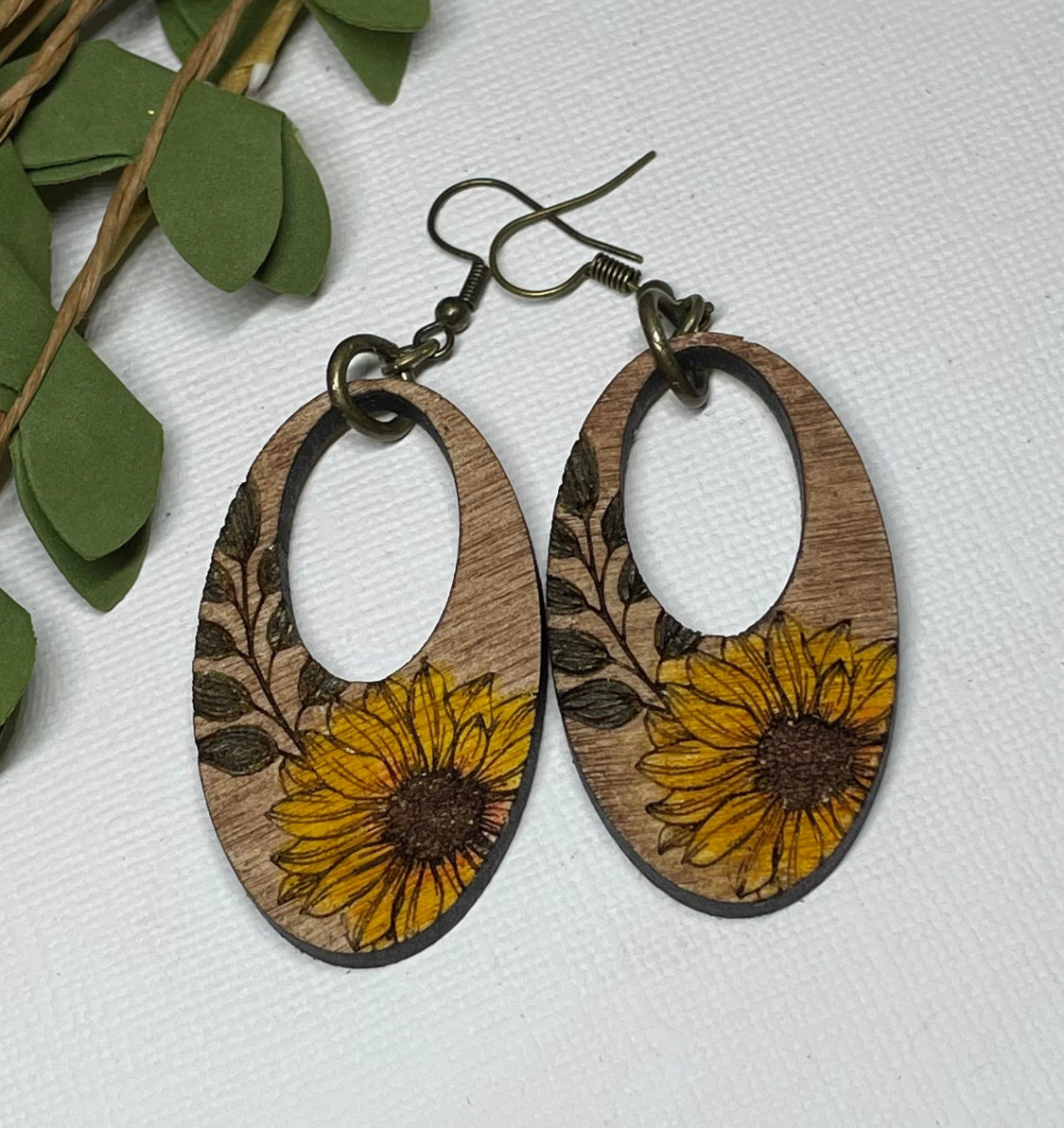 Sunflower Earrings * 3 Designs