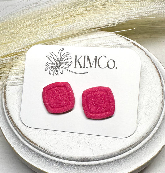 Polymer Clay Stud Earrings