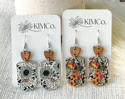 Leather Earrings • 2 options