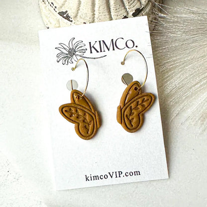 Polymer Clay Earrings• Free Spirit Butterfly