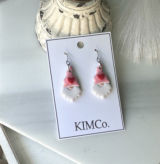 Polymer Clay Earrings • Gnome