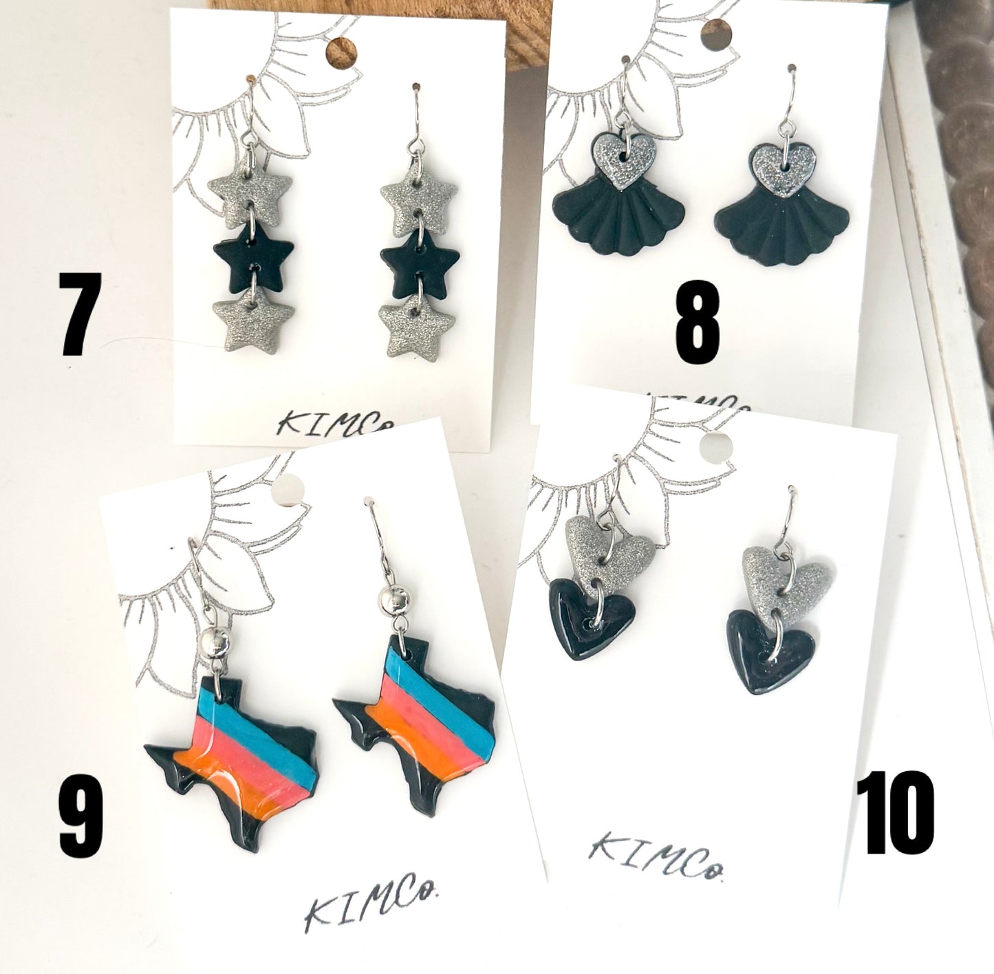 San Antonio Spurs Earrings • 16 designs