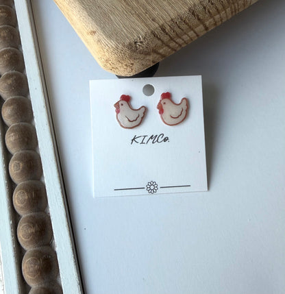 Stud Earrings - multiple designs