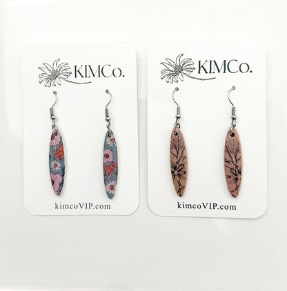 Polymer Clay Floral Earrings * Multiple Options