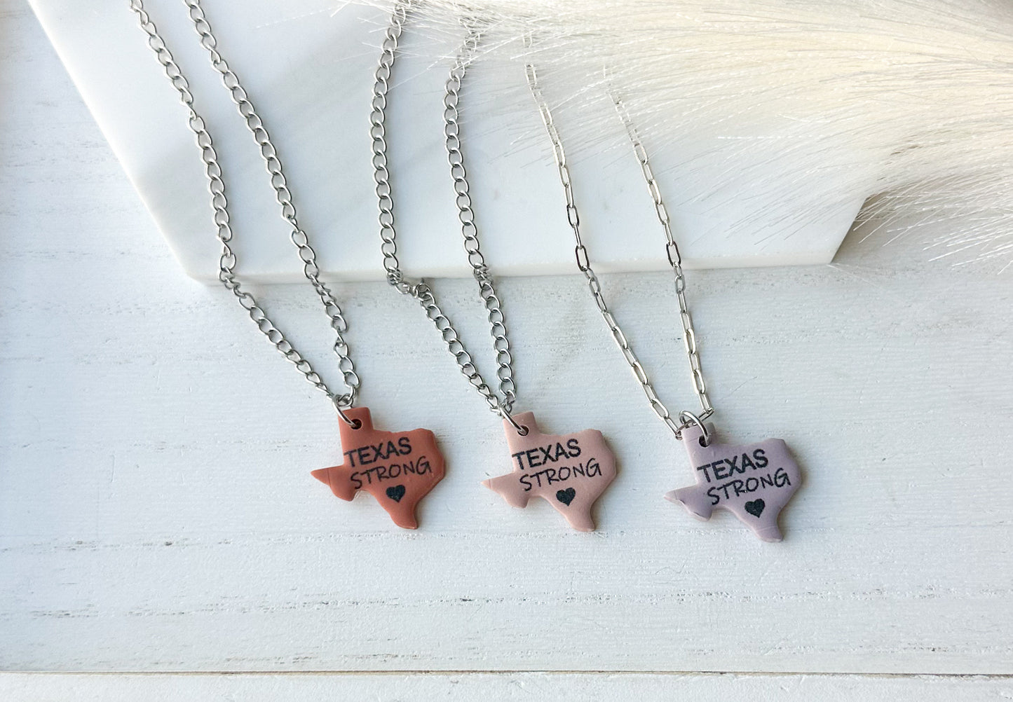 Texas Strong Earrings and Necklace