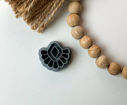 Boho Scallop Polymer Clay Cutter