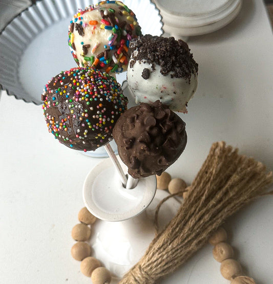 Simply Espresso Cake Pops