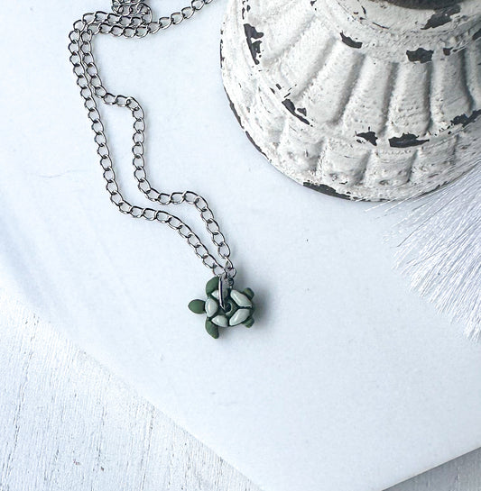 Polymer Clay Necklace - Sea Turtle
