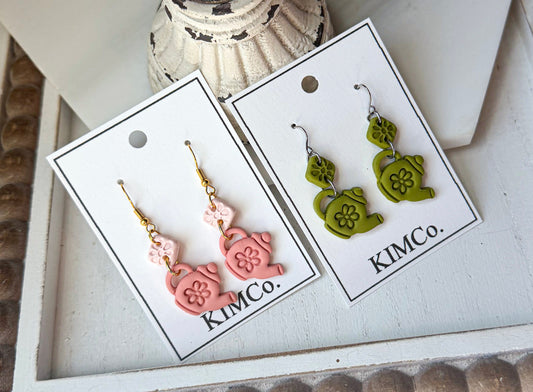 Polymer Clay Earrings -  Teatime Cuties