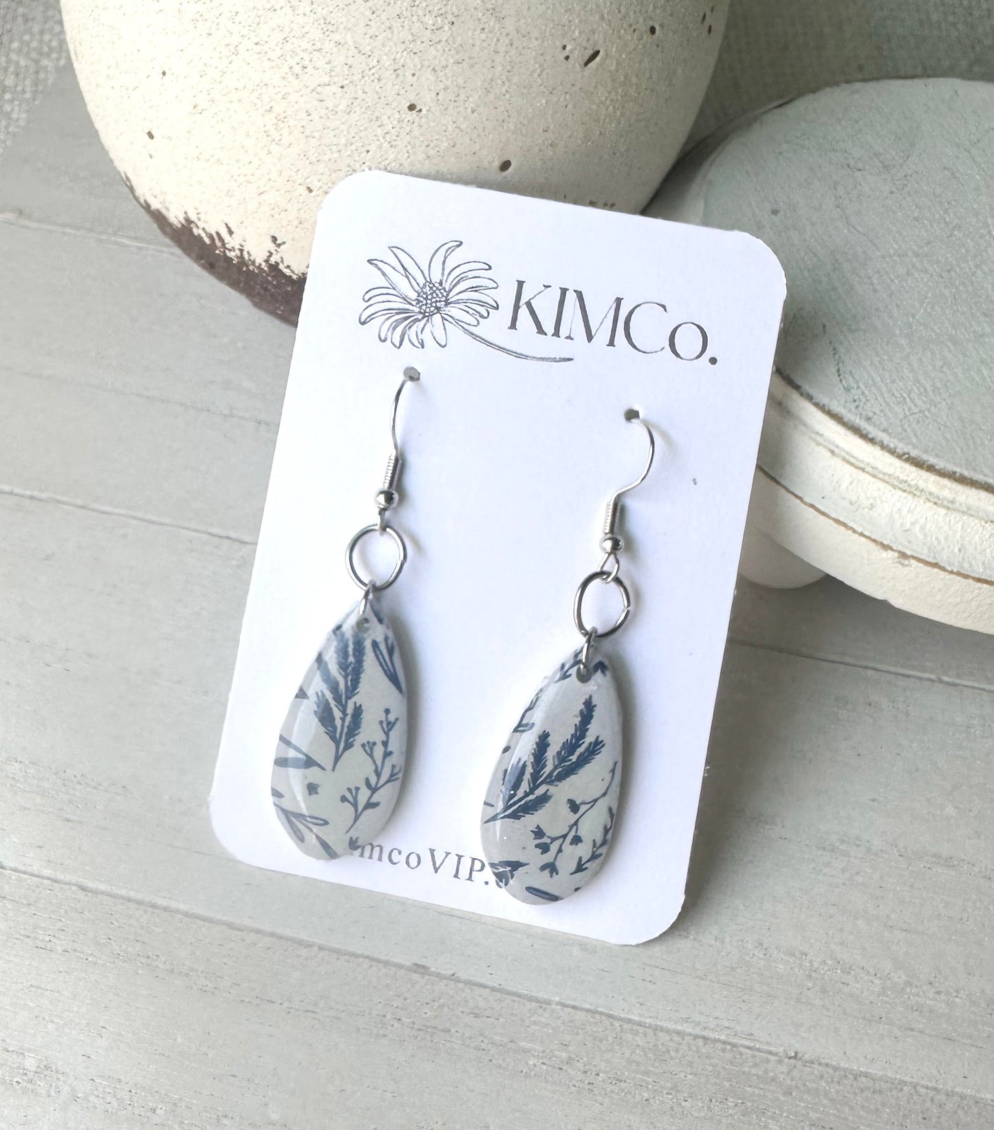 Valentines Clay Earrings